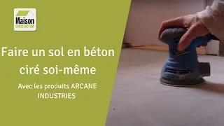 Miniature : Comment faire un sol en béton ciré soi-même ?