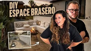 Miniature : On transforme ce mur en espace brasero ! (DIY béton cellulaire) 