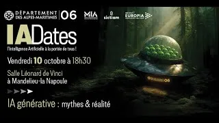Miniature : IA DATES - IA GÉNÉRATIVE : ENTRE MYTHES ET RÉALITÉ