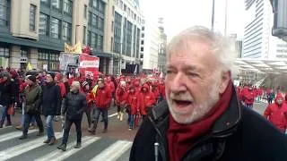 Miniature : Manifestation socialiste à Bruxelles: la sécurité sociale nous protège , protègeons-la