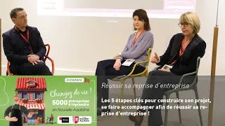 Miniature : 5 points clés pour réussir sa reprise d'entreprise en Nouvelle-Aquitaine #Entreprendre