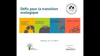 Miniature : Défis pour la transition écologique - Gestion des matière résiduelles