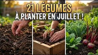 Miniature : 21 légumes à planter en juillet sans attendre