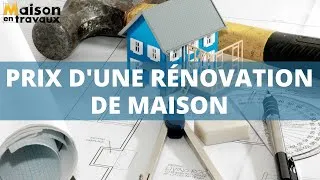 Miniature : Prix d'une rénovation de maison