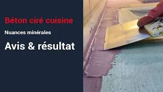 Miniature : Beton cire cuisine : rénovation en Lilas Mauve