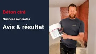 Miniature : Beton cire sol : rénovation salle de bain rouge Goyave