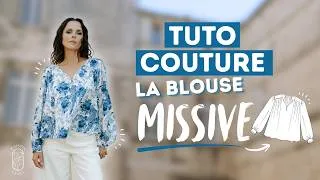 Miniature : Tuto couture : coudre la blouse MISSIVE ✨