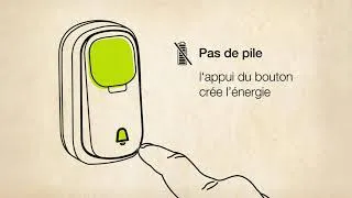 Miniature : Sonnette carillon  Avidsen Bamboo - sans fil sans pile et respectueux de l'environnement