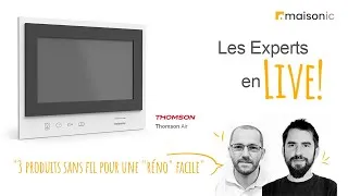 Miniature : #VisiophoneSansFil #ThomsonAir avec écran déplacable sur batterie et secteur