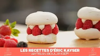 Miniature : Simple et sublime, la recette de la meringue, chantilly-mascarpone et fruits rouges par Éric Kayser