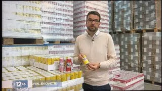 Miniature : Du vin en...canette