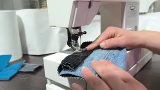 Miniature : Présentation du double entraînement de la machine à coudre Gritzner Tipmatic