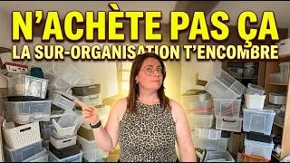 Miniature : L’organisation t’encombre (et personne ne t’en parle)
