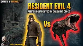 Miniature : RESIDENT EVIL 4 (2005) | CH1.3 - Baignade avec un crocodile tu ferais ? - Gameplay full
