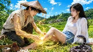 Miniature : Un jeune pauvre sauve une beauté en aspirant le venin—à son réveil, elle lui demande de l’épouser!