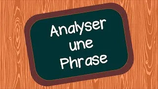Miniature : Analyse d'une phrase active (guide de survie)