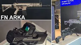 Miniature : Les nouveautés de FN Herstal à Eurosatory – ARKA, MAG Long Rail, PUREVIEW
