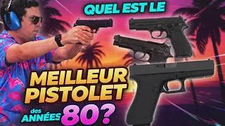 Miniature : Quel est le meilleur pistolet des années 80 ?  (PAMAS, Glock 17, SIG Sauer P226)