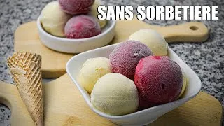 Miniature : Glaces & Sorbets SANS Sorbetière : Recettes Ultra Simples !