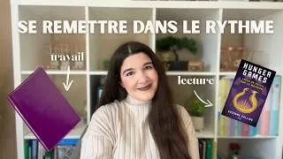 Miniature : se remettre dans le rythme | travail, lecture & recettes simples 🌿