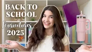 Miniature : BACK TO SCHOOL | Mes fournitures pour la rentrée 2025 !