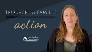 Miniature : Trouver la famille n°1 🔎 « action »