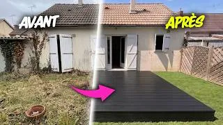 Miniature : Comment faire une TERRASSE BOIS sur PLOT avant l'été ? (EP 1)