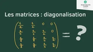 Miniature : Comment diagonaliser une matrice sans le calcul du polynôme caractéristique ?
