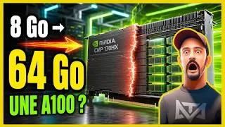 Miniature : NVIDIA a CACHÉ une A100 dans cette carte de MINING !