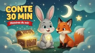Miniature : Grand Conte du Soir pour Enfants | Aventures Magiques, Animaux et Rêves (30 min)