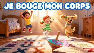 Miniature : Comptine Gestuelle pour Enfants | Je bouge mon corps 🎵