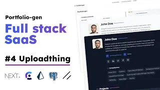 Miniature : 04. Portfolio-gen (Nextjs) - Gestion des fichiers avec Uploadthing