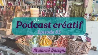 Miniature : Épisode de podcast 83, je tricote mes en-cours | Maloraé Designs