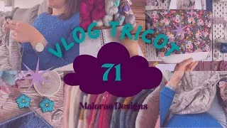 Miniature : Vlog Tricot 71 🧶 - Un pop-up et des projets au tricot | Maloraé Designs