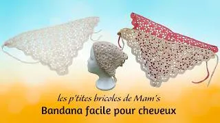 Miniature : bandana facile pour cheveux