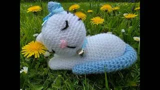 Miniature : Chat endormi