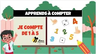 Miniature : Compter de 1 à 5 pour les Enfants | Apprentissage Ludique et Visuel |Maternelle