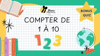 Miniature : Apprendre à Compter de 1 à 10 en Français 🔢 | Vidéo Éducative avec Quiz pour Enfants