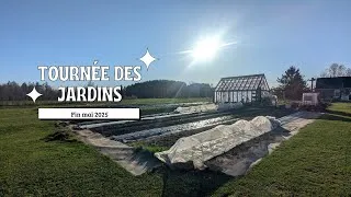 Miniature : Voici EXACTEMENT ce qu’on fait au potager en MAI au Québec 🌱 Tour de jardin Zone 4
