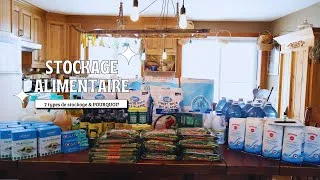 Miniature : Prévoir sans s'inquiéter | Mon système de stockage alimentaire familial