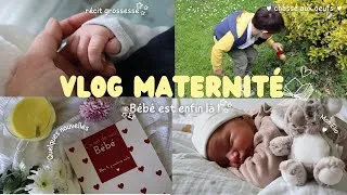 Miniature : [VLOG GROSSESSE] Bébé est là, récit de grossesse et quelques nouvelles.