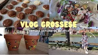 Miniature : [VLOG GROSSESSE] Recettes post partum, box post partum et activités enfants