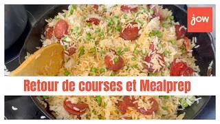 Miniature : RETOUR DE COURSES & MEALPREP 💶 Economiser avec JOW
