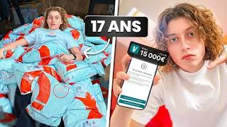 Miniature : Je me suis fait bannir, mais j’ai généré 15 000 € à 17 ans (vlog sur 7 jours).