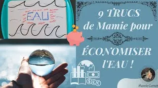 Miniature : 💧9 ASTUCES POUR CONSOMMER MOINS D'EAU💧
