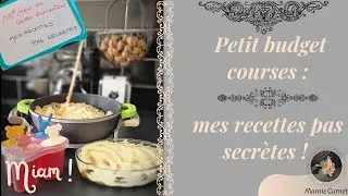 Miniature : 💸PETIT BUDGET ALIMENTAIRE : MES RECETTES PAS SECRÈTES  !🍨