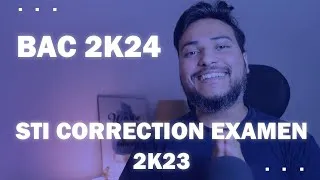 Miniature : Bac Informatique 2k24 Correction Examen Bac Pratique STI 2k23