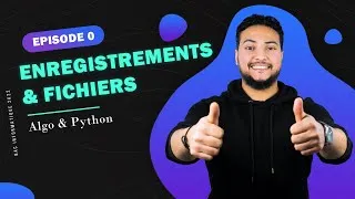 Miniature : Bac Informatique 🔥2k22🔥 Les enregistrements et les fichiers (Algo + Python)👨‍💻