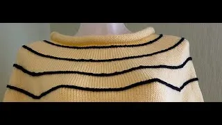 Miniature : Pull yoke taille 44 sur la machine LK 150