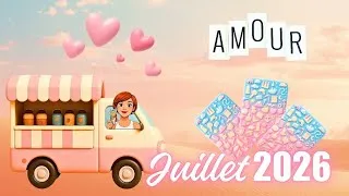Miniature : AMOUR ❤️ JUILLET 2026 💋😍 TIRAGE SENTIMENTAL à 3 CHOIX